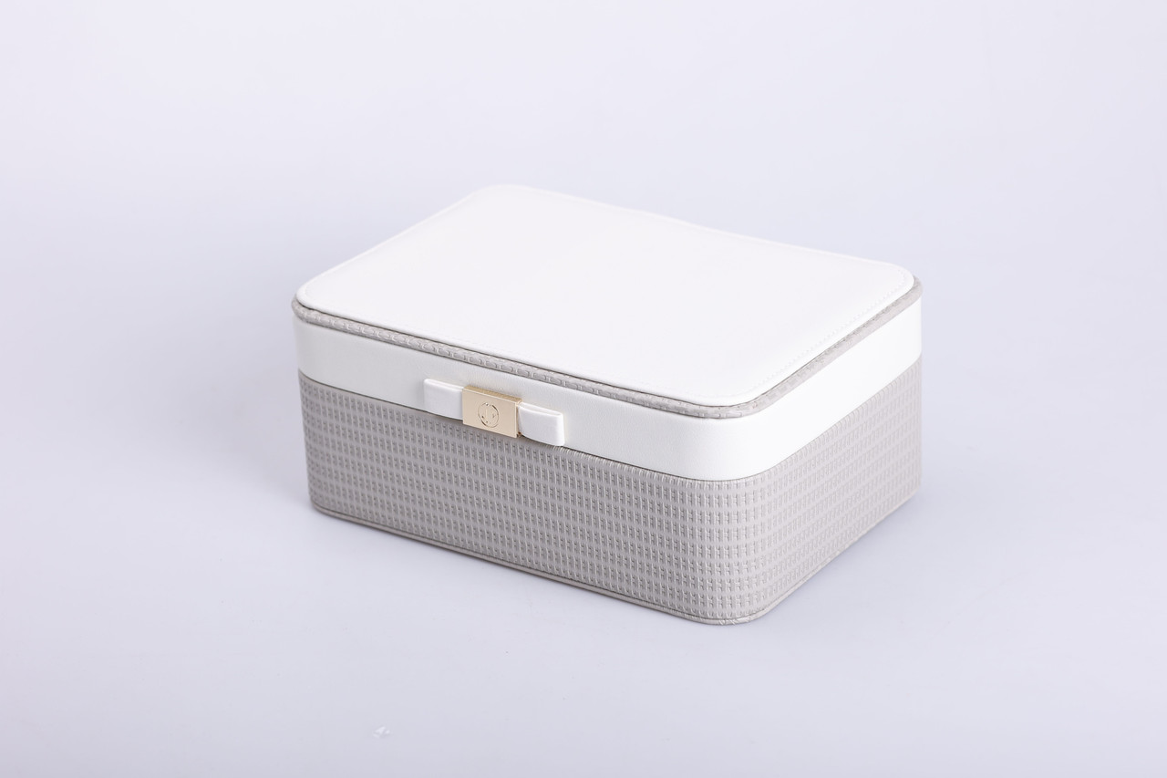 Скринька для прикрас із еко шкіри 24.5×17×10 органайзер для ювелірних виробів