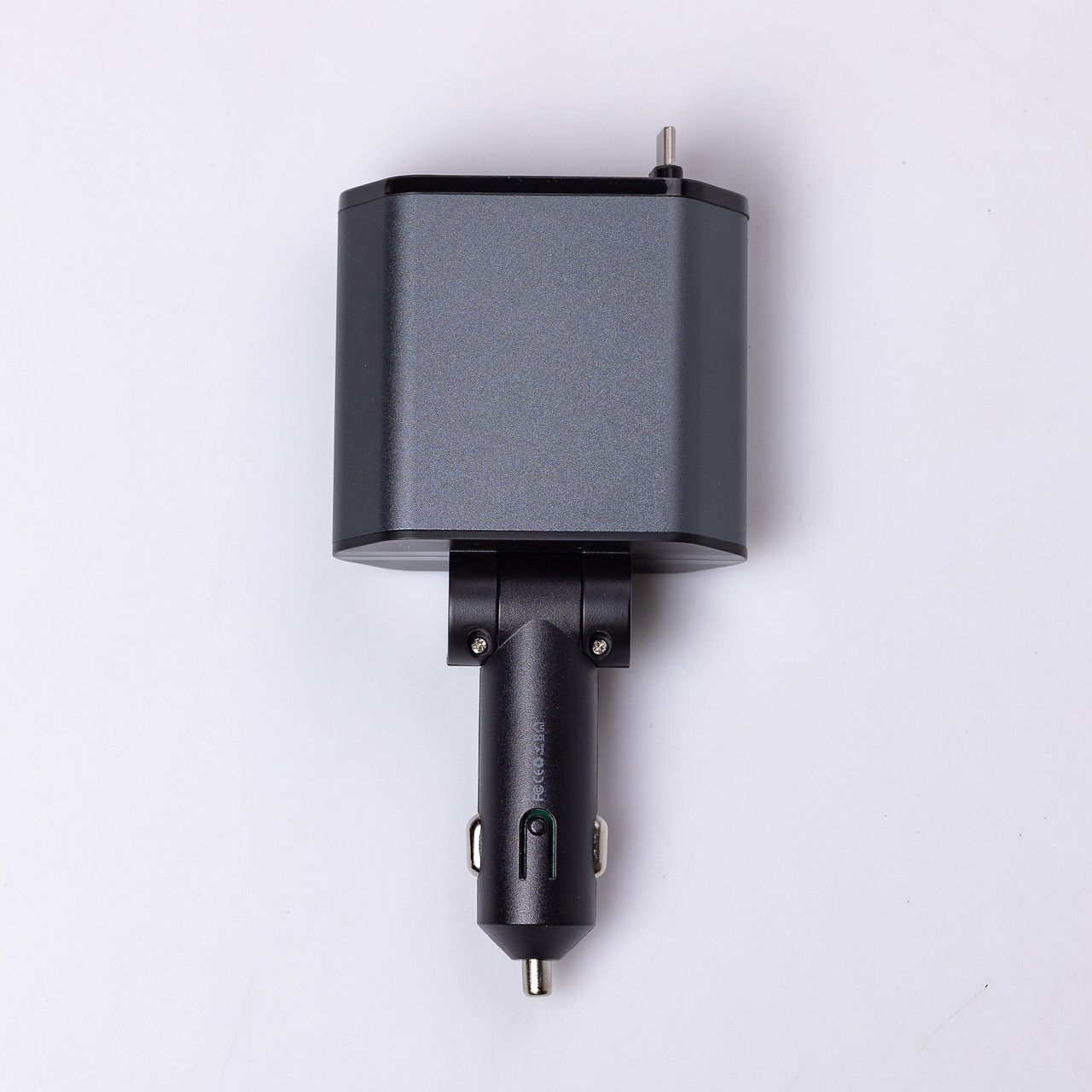 Автомобільний зарядний пристрій Starry Sky з висувними кабелями та портами USB-A/USB-C