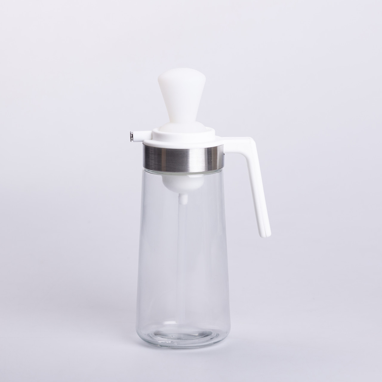 Пляшка для олії з дозатором 550 мл скляна пляшка для оливкової та соняшникової олії