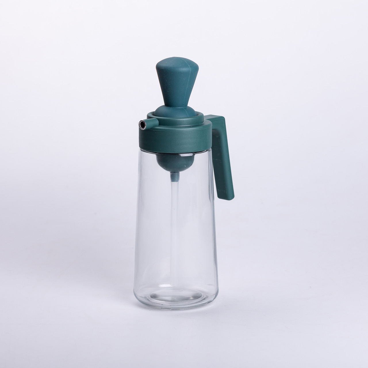 Пляшка для олії з дозатором 550 мл скляна пляшка для оливкової та соняшникової олії