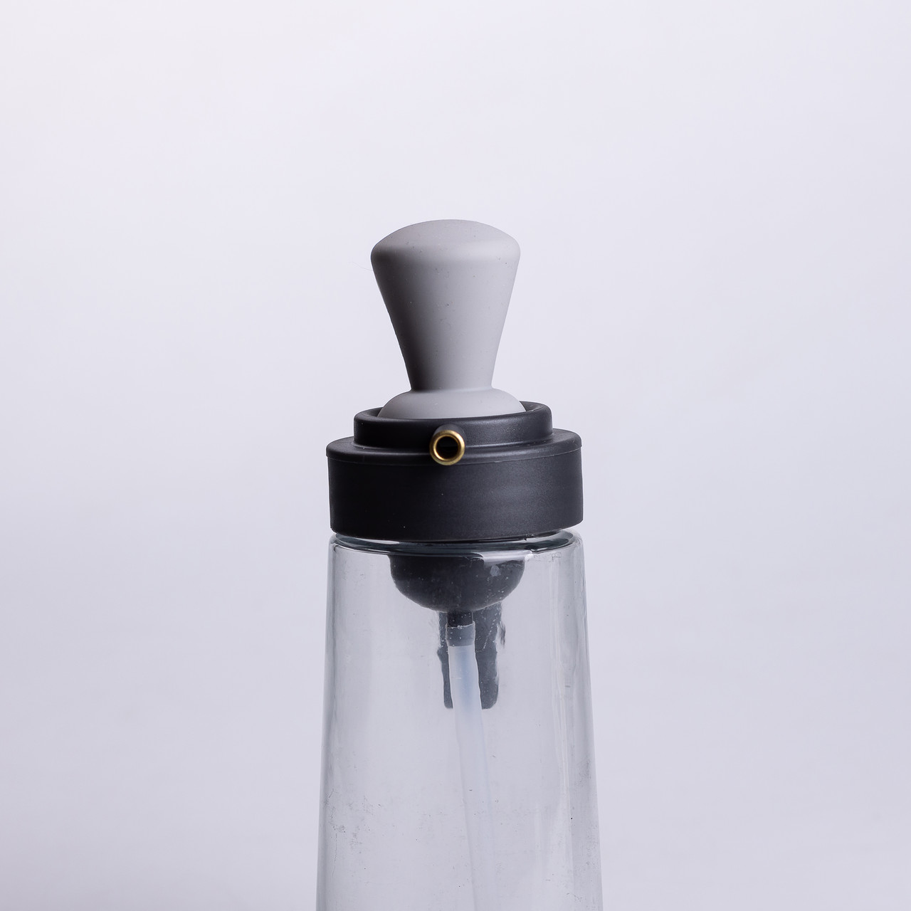 Пляшка для олії з дозатором 550 мл скляна пляшка для оливкової та соняшникової олії