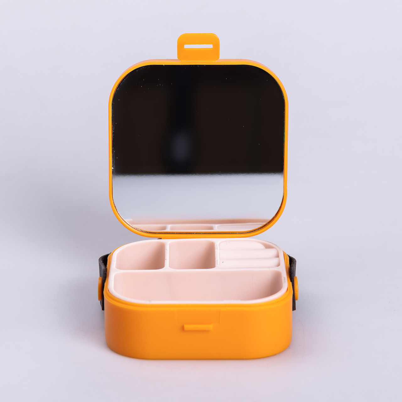 Скринька для прикрас 9×9×3.8 см міні органайзер для ювелірних виробів