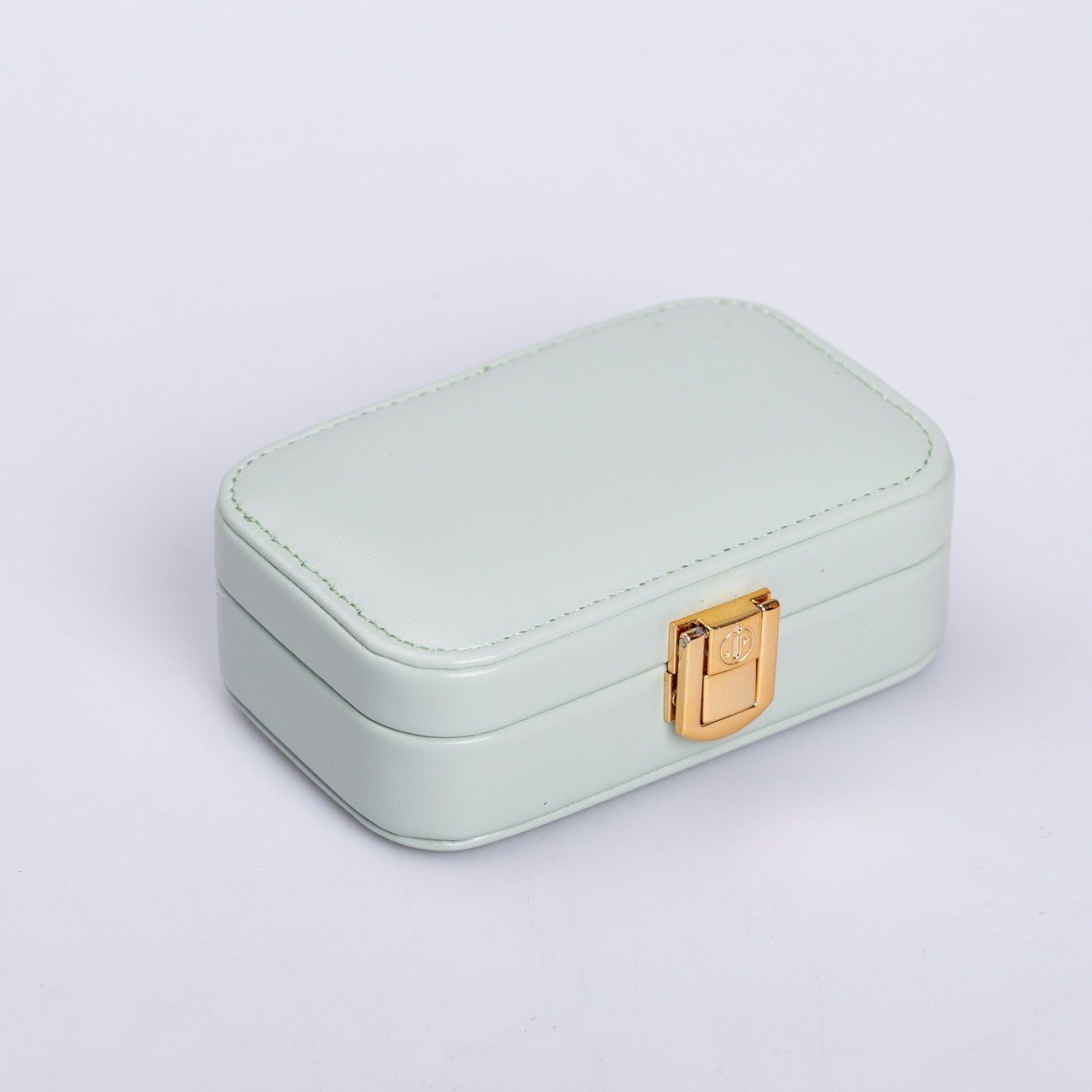 Скринька для прикрас з еко шкіри 12×7.5×4 см із застібкою органайзер для ювелірних виробів