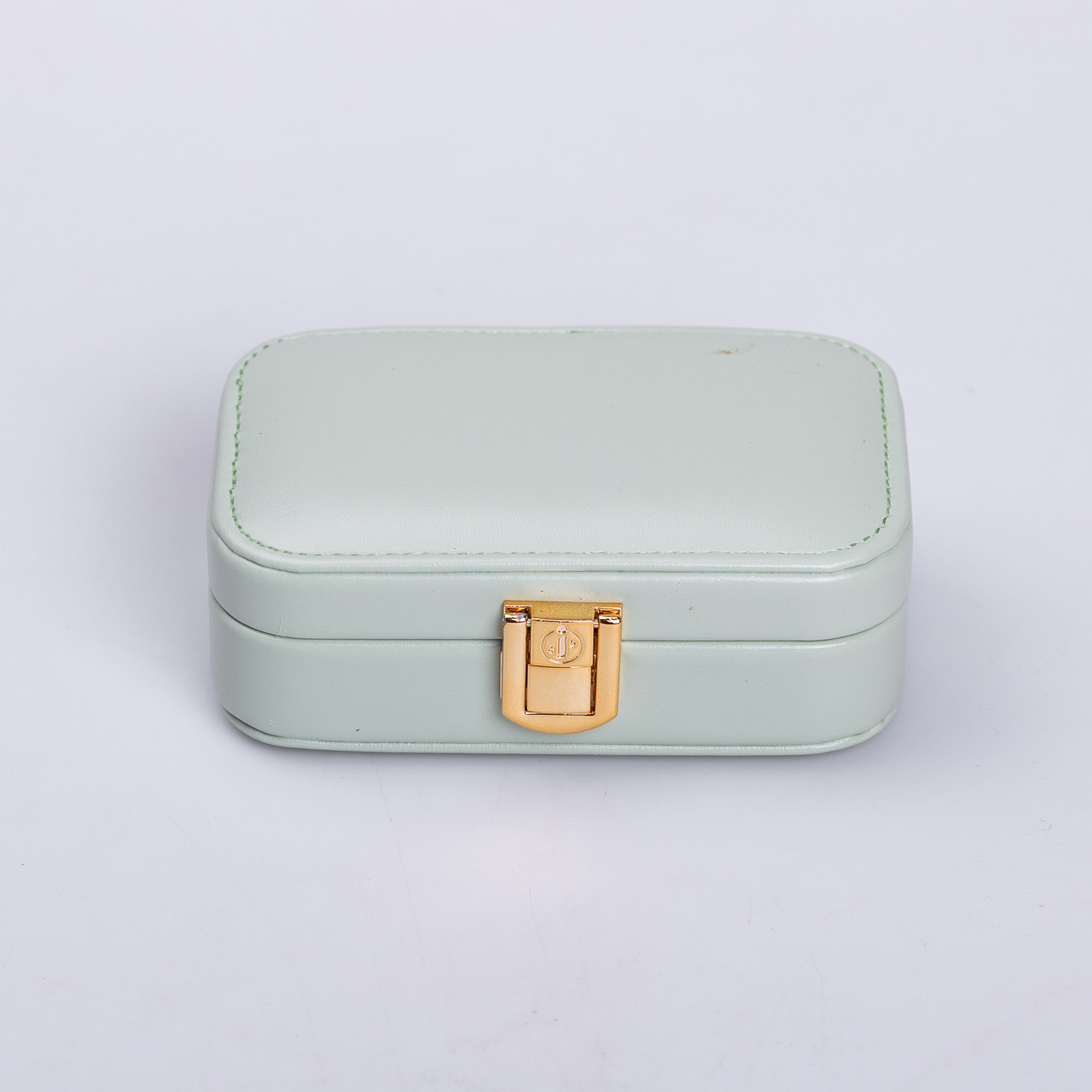 Скринька для прикрас з еко шкіри 12×7.5×4 см із застібкою органайзер для ювелірних виробів