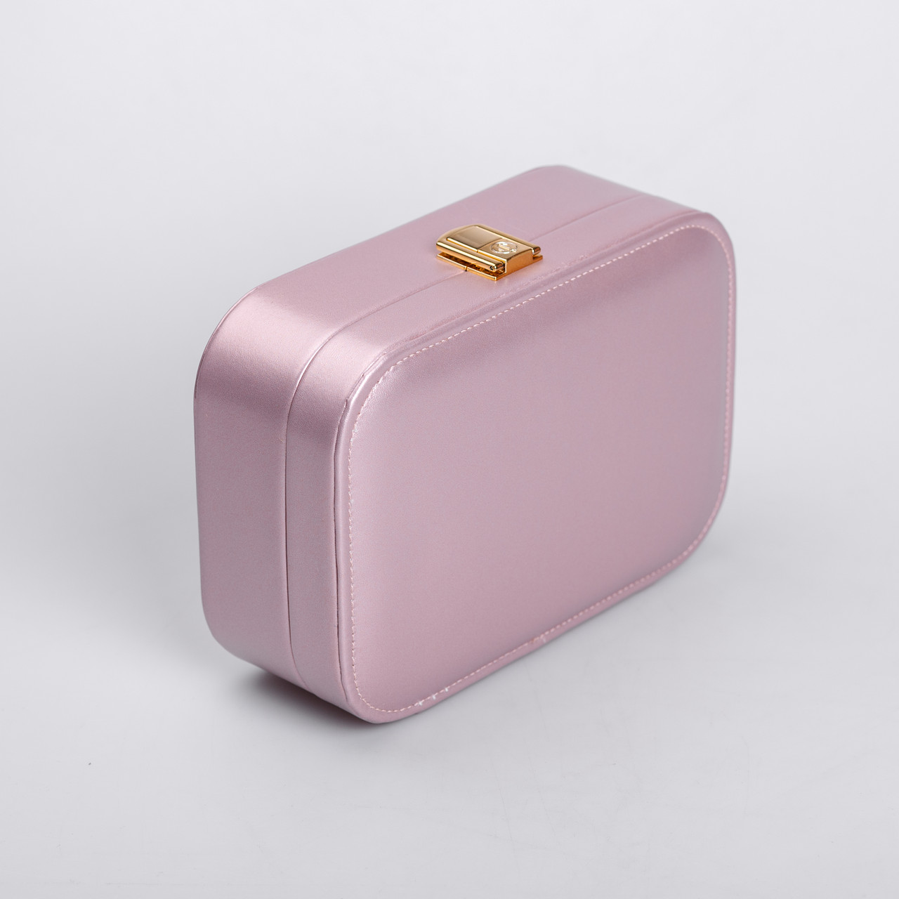 Скринька для прикрас з еко шкіри 15×10×5 см із дзеркалом органайзер для ювелірних виробів