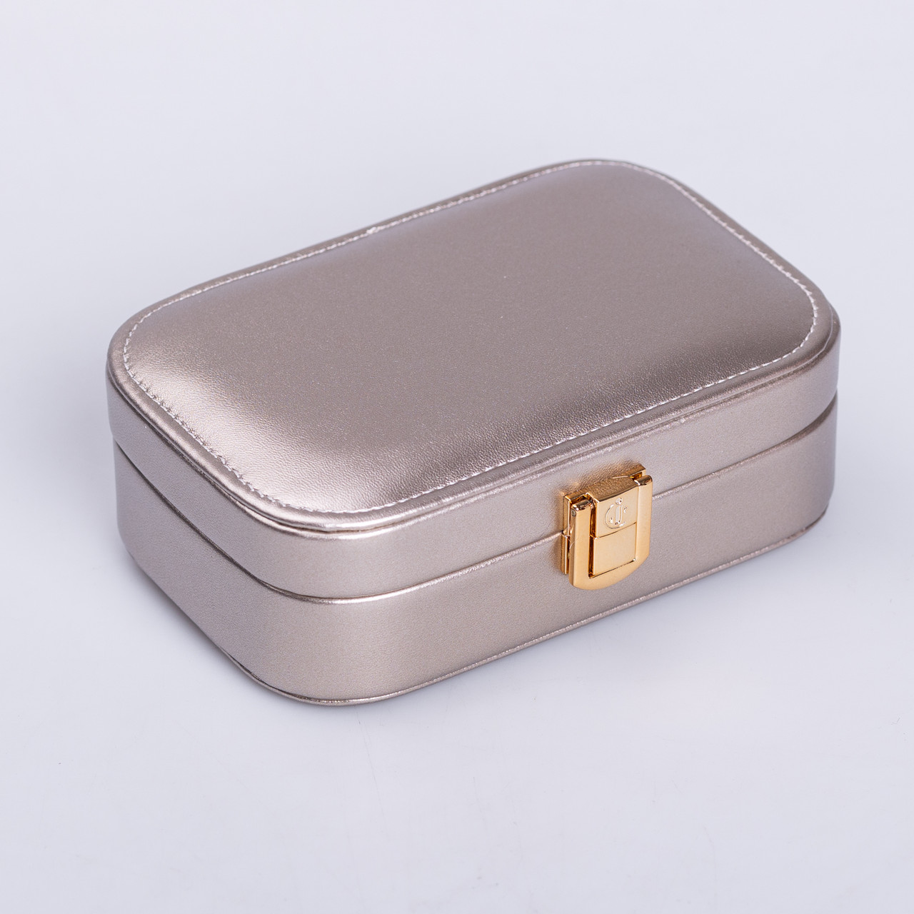 Скринька для прикрас з еко шкіри 15×10×5 см із дзеркалом органайзер для ювелірних виробів