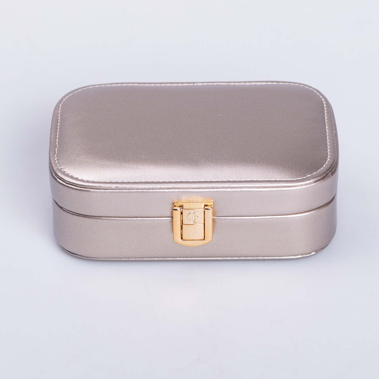 Скринька для прикрас з еко шкіри 15×10×5 см із дзеркалом органайзер для ювелірних виробів