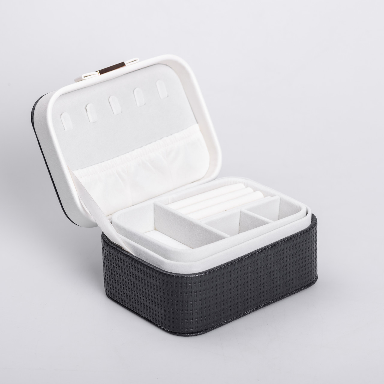 Скринька для прикрас з еко шкіри 15.5×11.5×8.5 ​​органайзер для ювелірних виробів