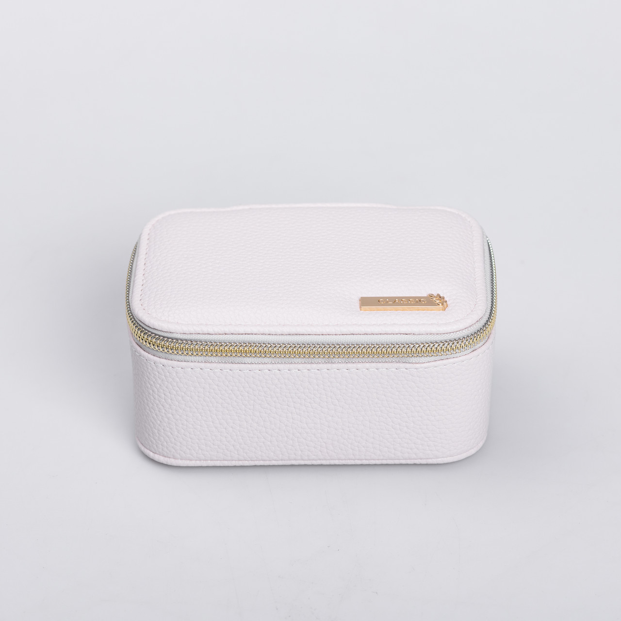 Скринька для прикрас з еко шкіри на блискавці міні органайзер для ювелірних виробів