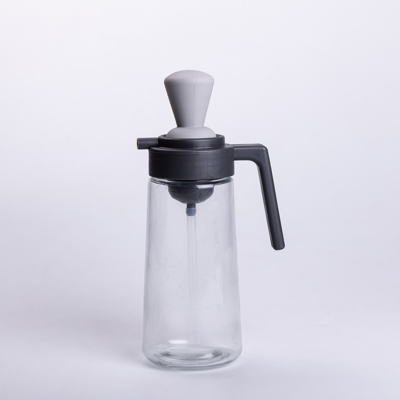 Пляшка для олії з дозатором 550 мл скляна пляшка для оливкової та соняшникової олії