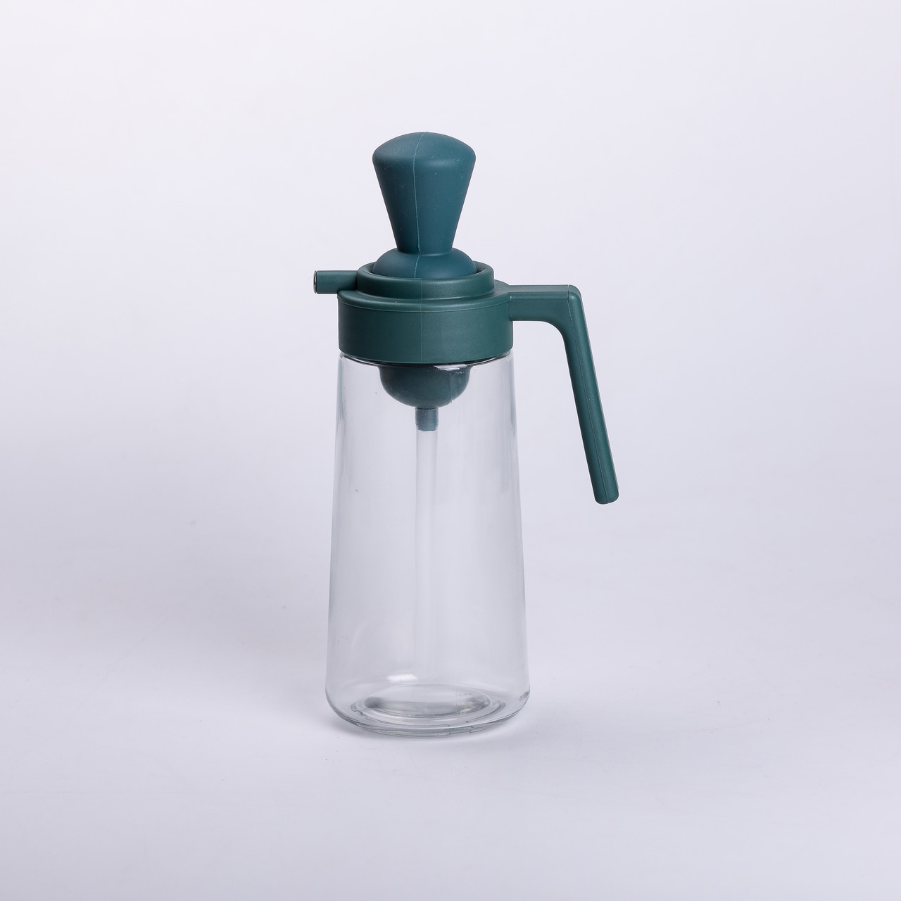 Пляшка для олії з дозатором 550 мл скляна пляшка для оливкової та соняшникової олії