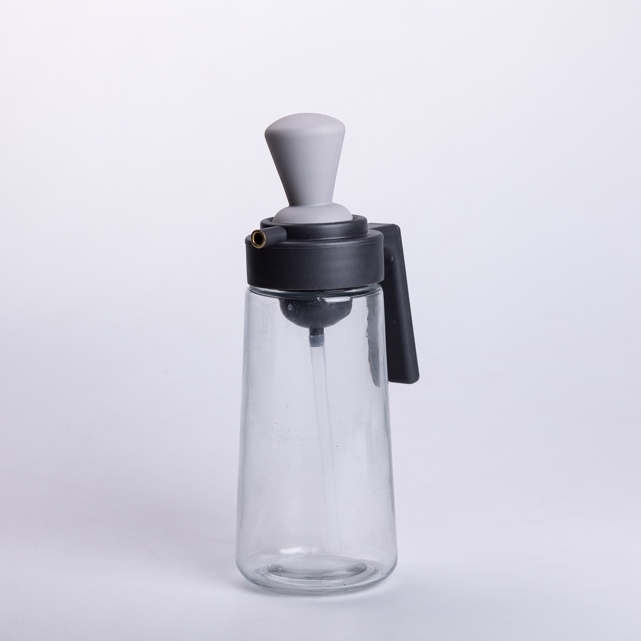 Пляшка для олії з дозатором 550 мл скляна пляшка для оливкової та соняшникової олії