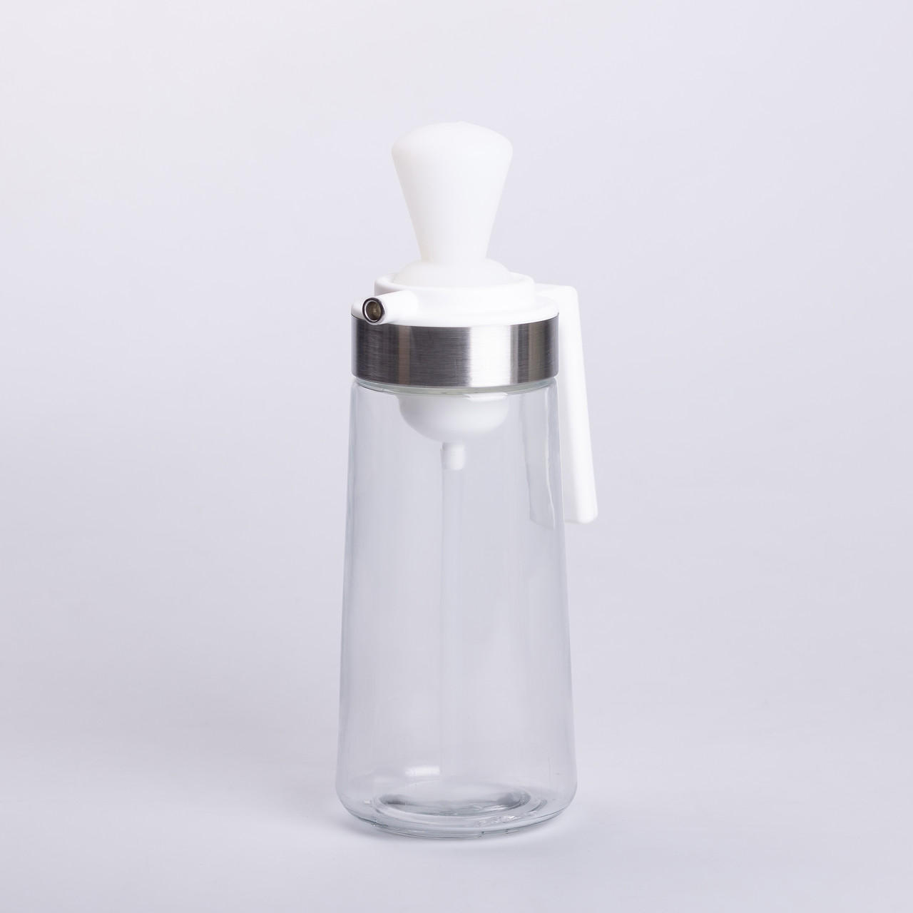 Пляшка для олії з дозатором 550 мл скляна пляшка для оливкової та соняшникової олії