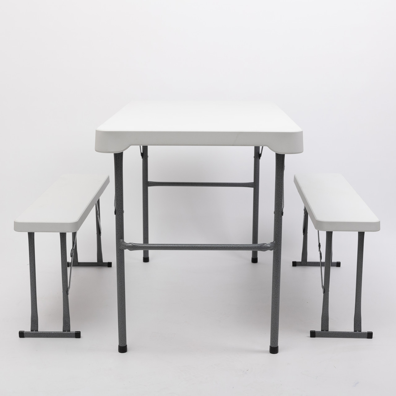 Комплект туристичних меблів стіл + лавочки для пікніка меблі для відпочинку на природі