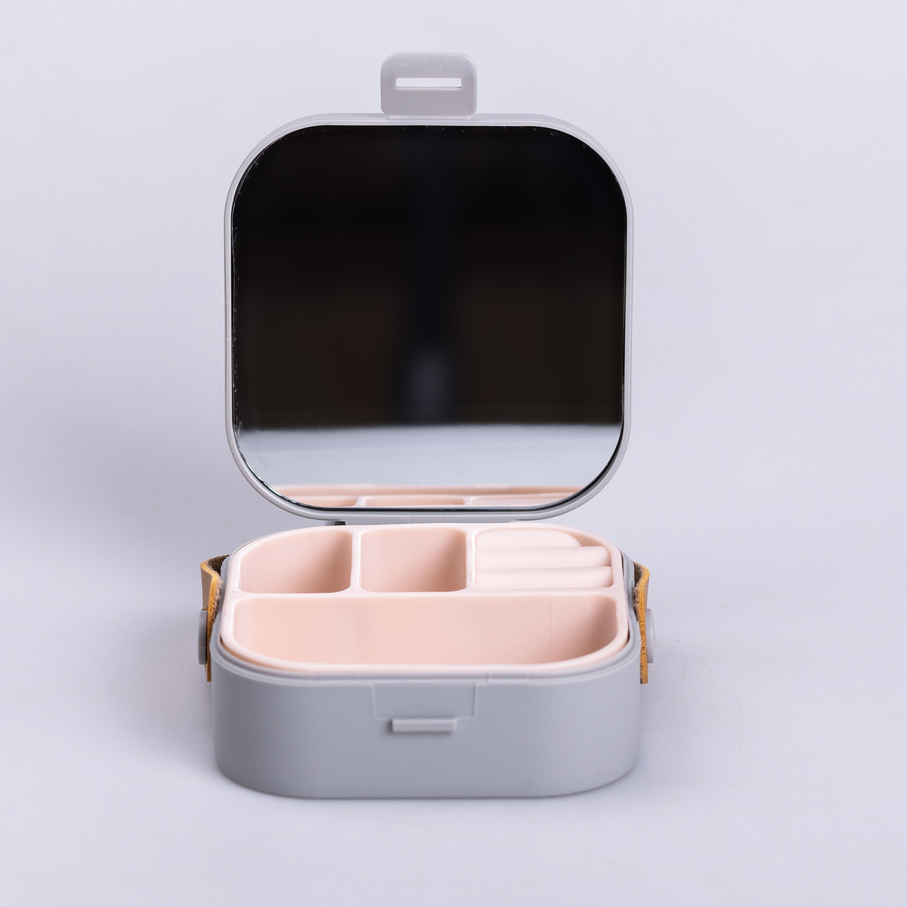 Скринька для прикрас 9×9×3.8 см міні органайзер для ювелірних виробів