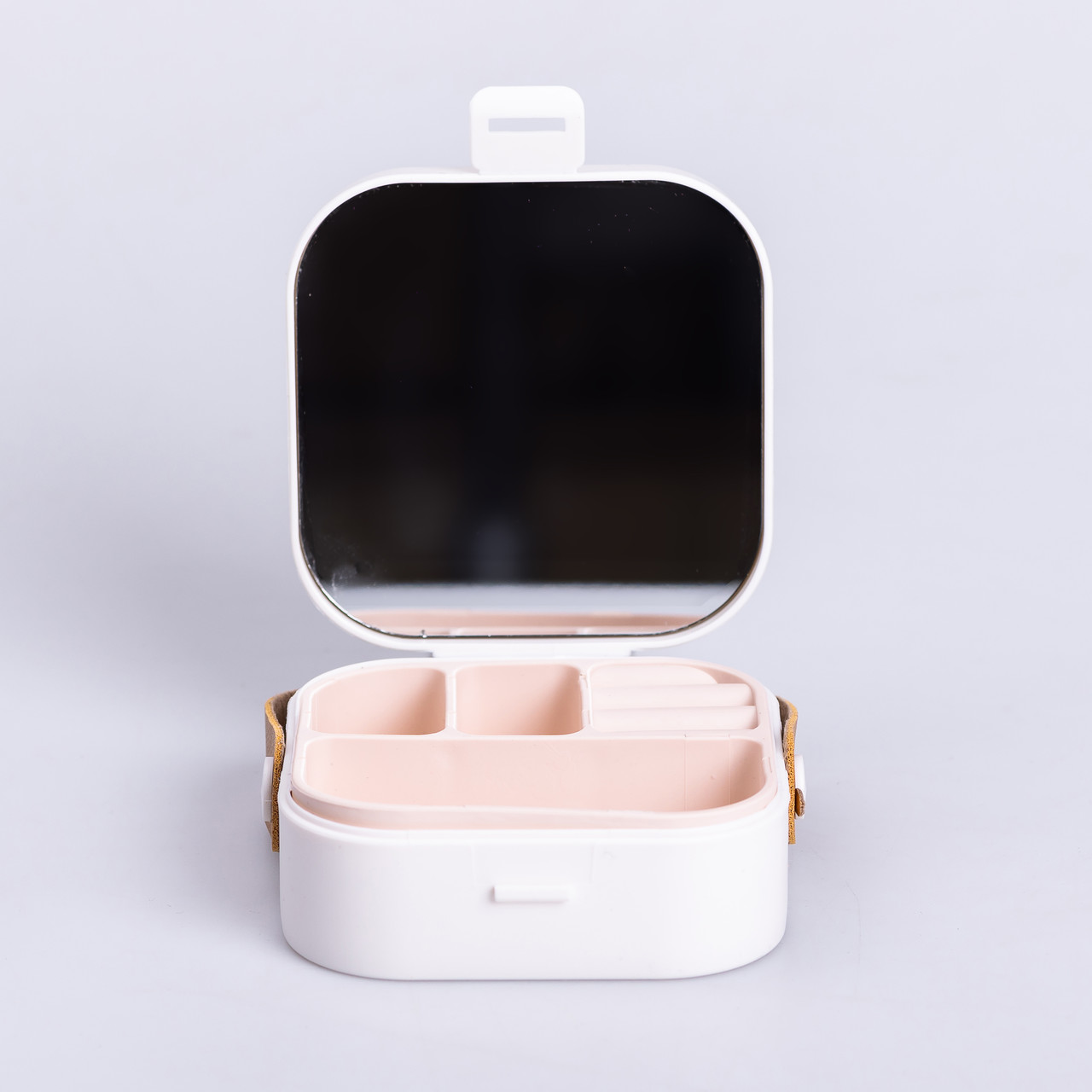 Скринька для прикрас 9×9×3.8 см міні органайзер для ювелірних виробів