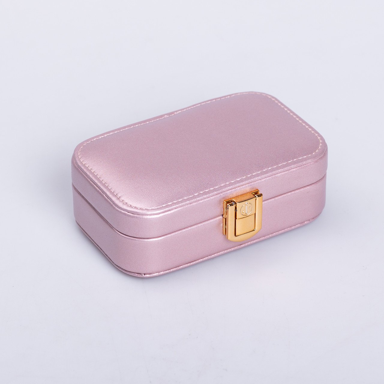 Скринька для прикрас з еко шкіри 12×7.5×4 см із застібкою органайзер для ювелірних виробів