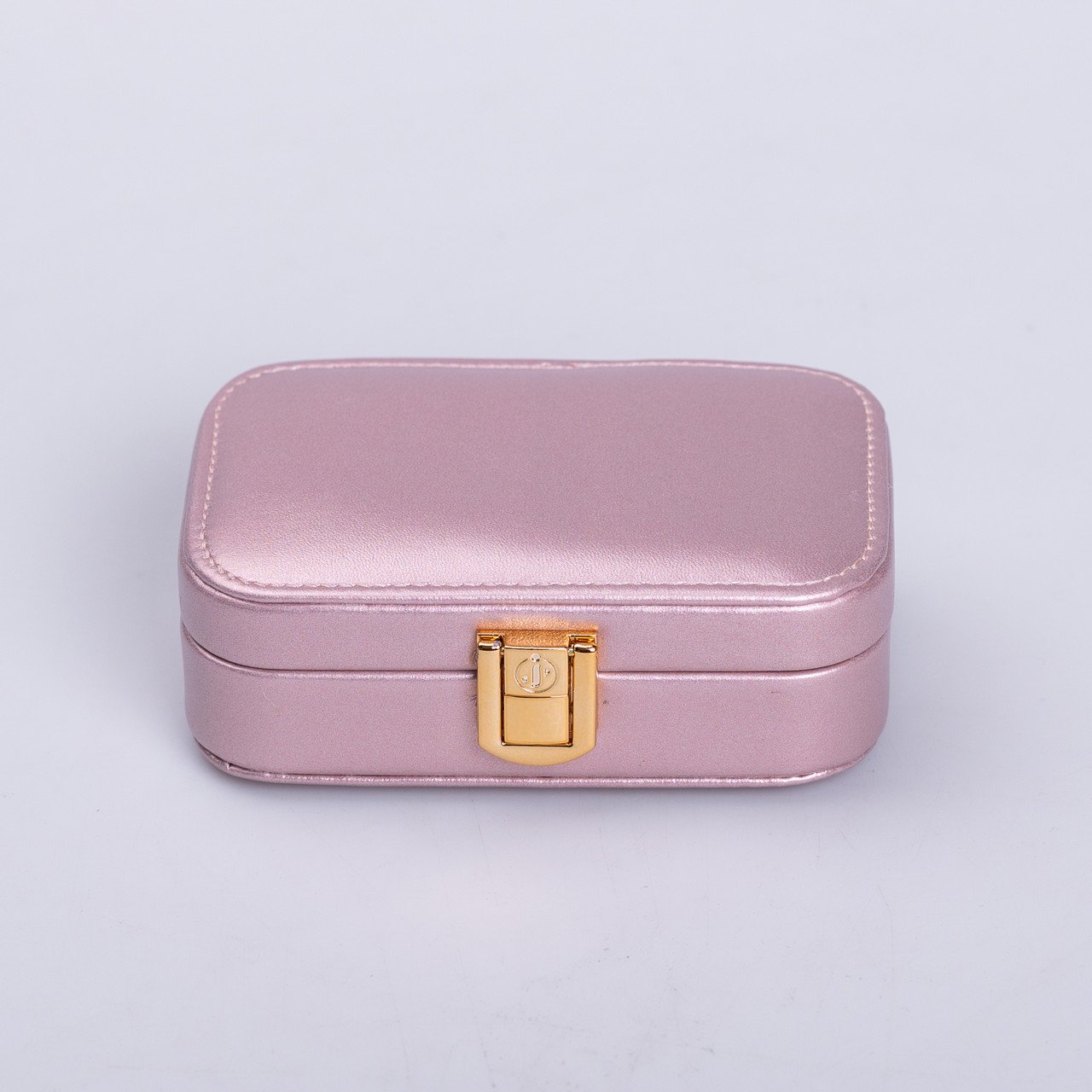 Скринька для прикрас з еко шкіри 12×7.5×4 см із застібкою органайзер для ювелірних виробів