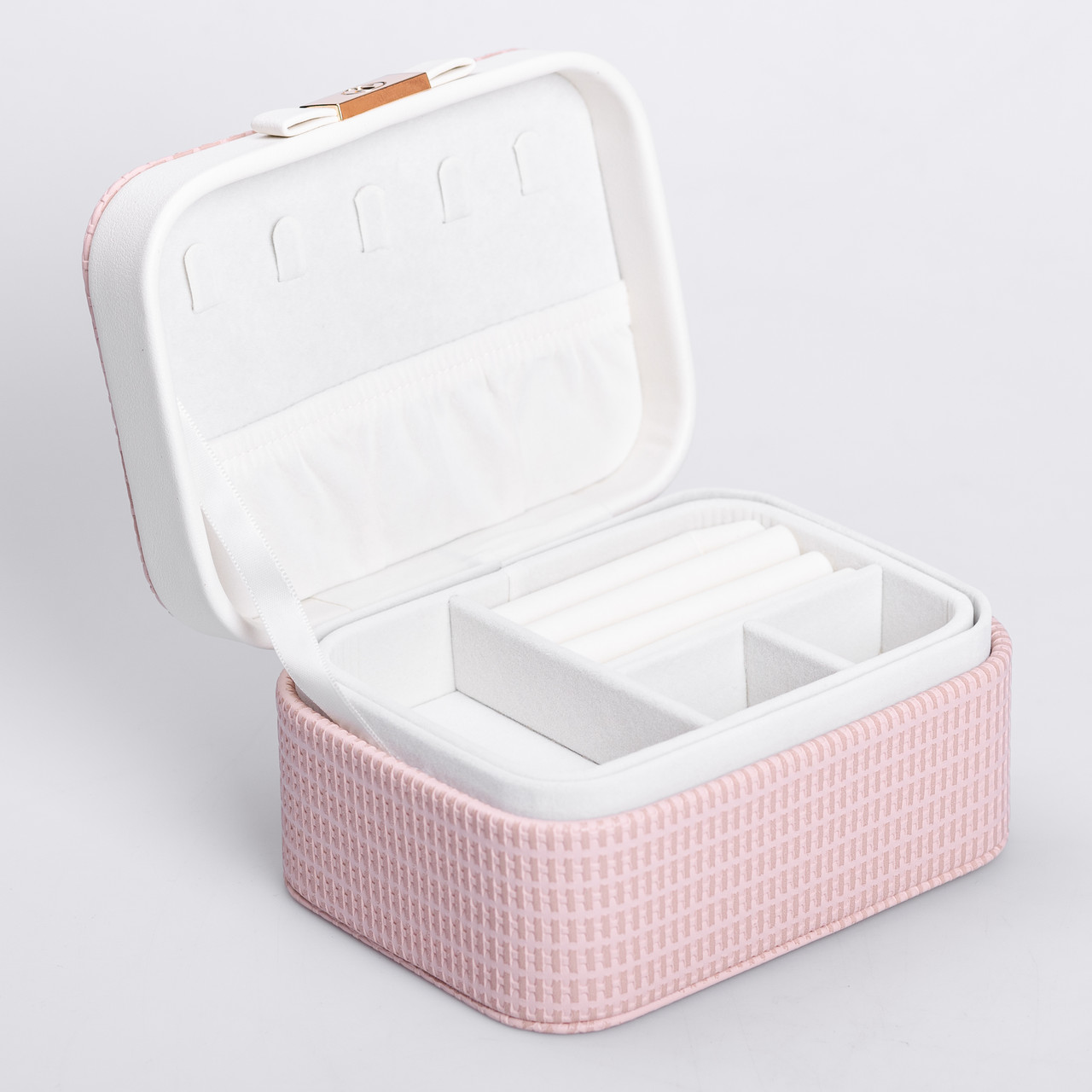 Скринька для прикрас з еко шкіри 15.5×11.5×8.5 органайзер для ювелірних виробів