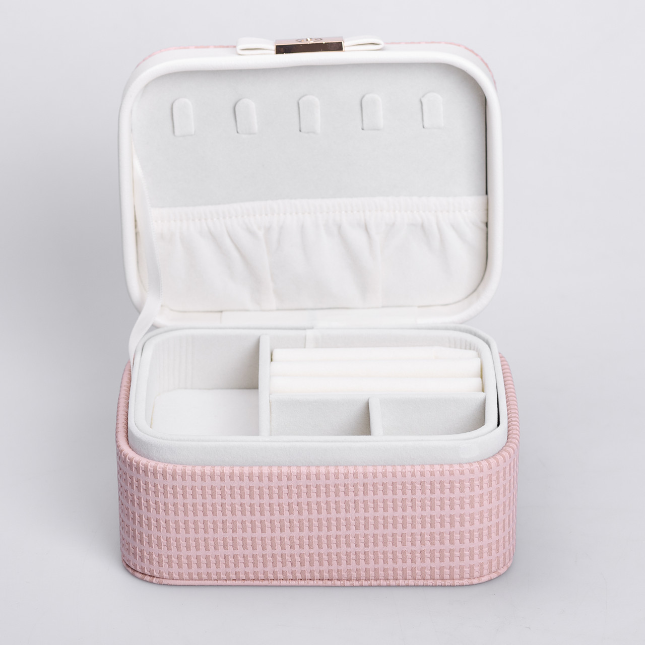 Скринька для прикрас з еко шкіри 15.5×11.5×8.5 органайзер для ювелірних виробів