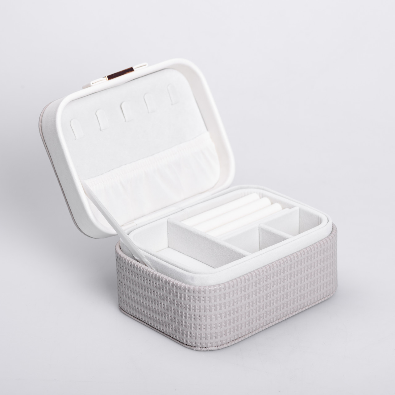 Скринька для прикрас з еко шкіри 15.5×11.5×8.5 органайзер для ювелірних виробів