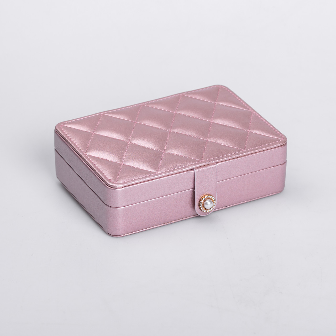 Скринька для прикрас з еко шкіри 16×11×4.7 см органайзер для ювелірних виробів