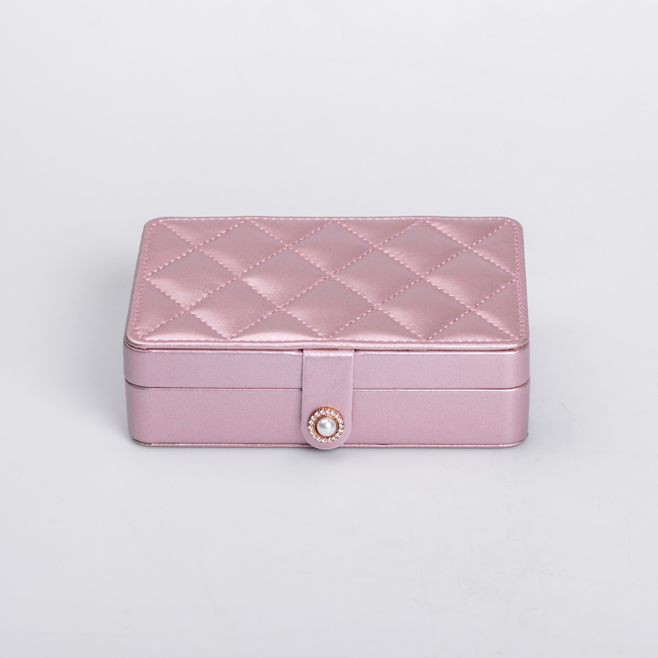 Скринька для прикрас з еко шкіри 16×11×4.7 см органайзер для ювелірних виробів