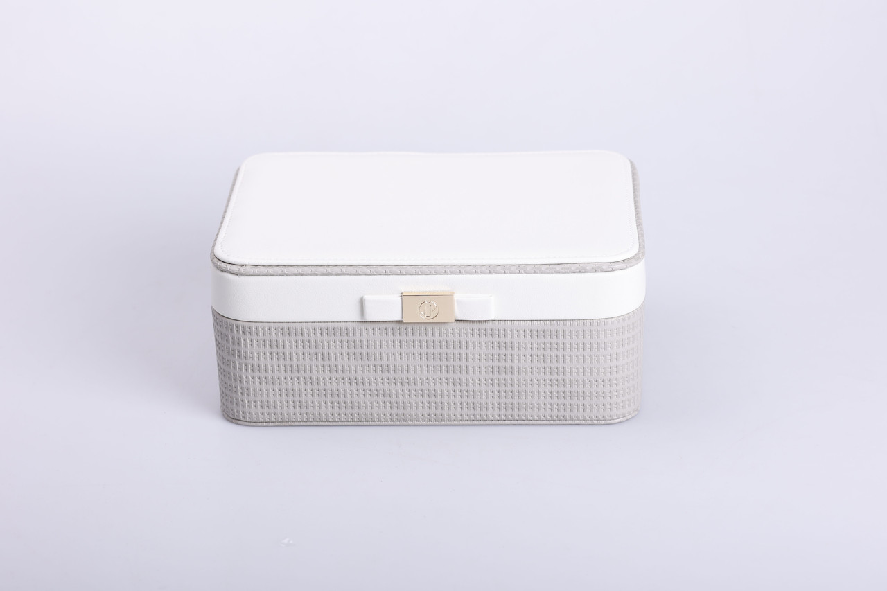 Скринька для прикрас із еко шкіри 24.5×17×10 органайзер для ювелірних виробів