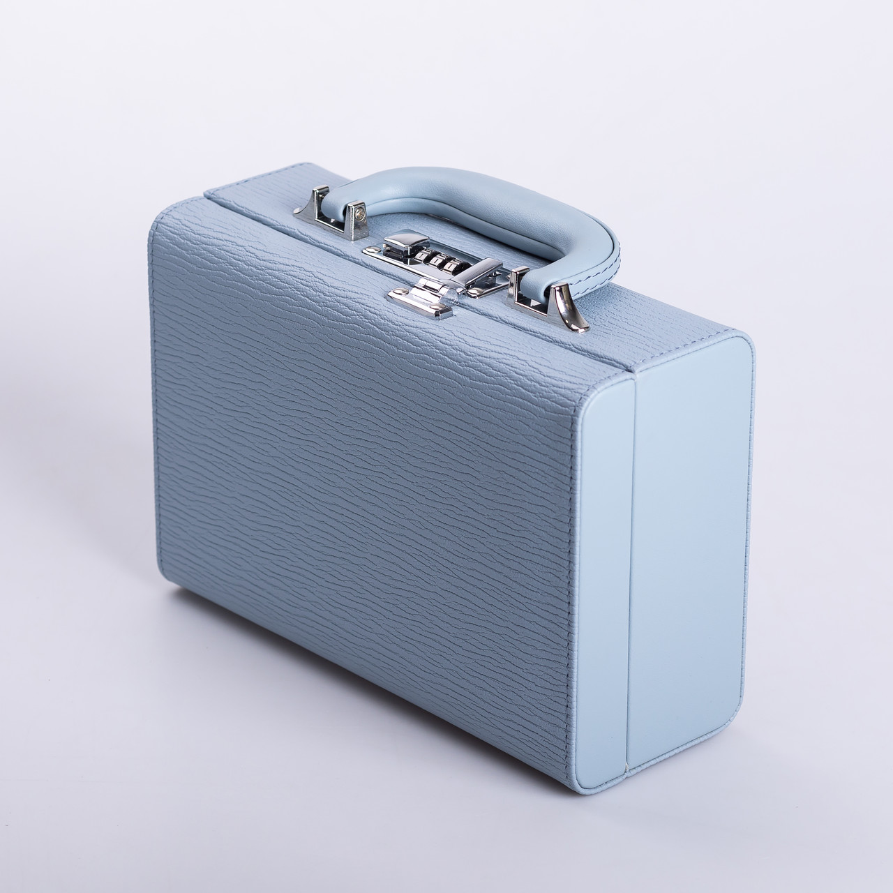 Скринька для прикрас з еко шкіри 2 яруси з кодовим замком органайзер для ювелірних виробів