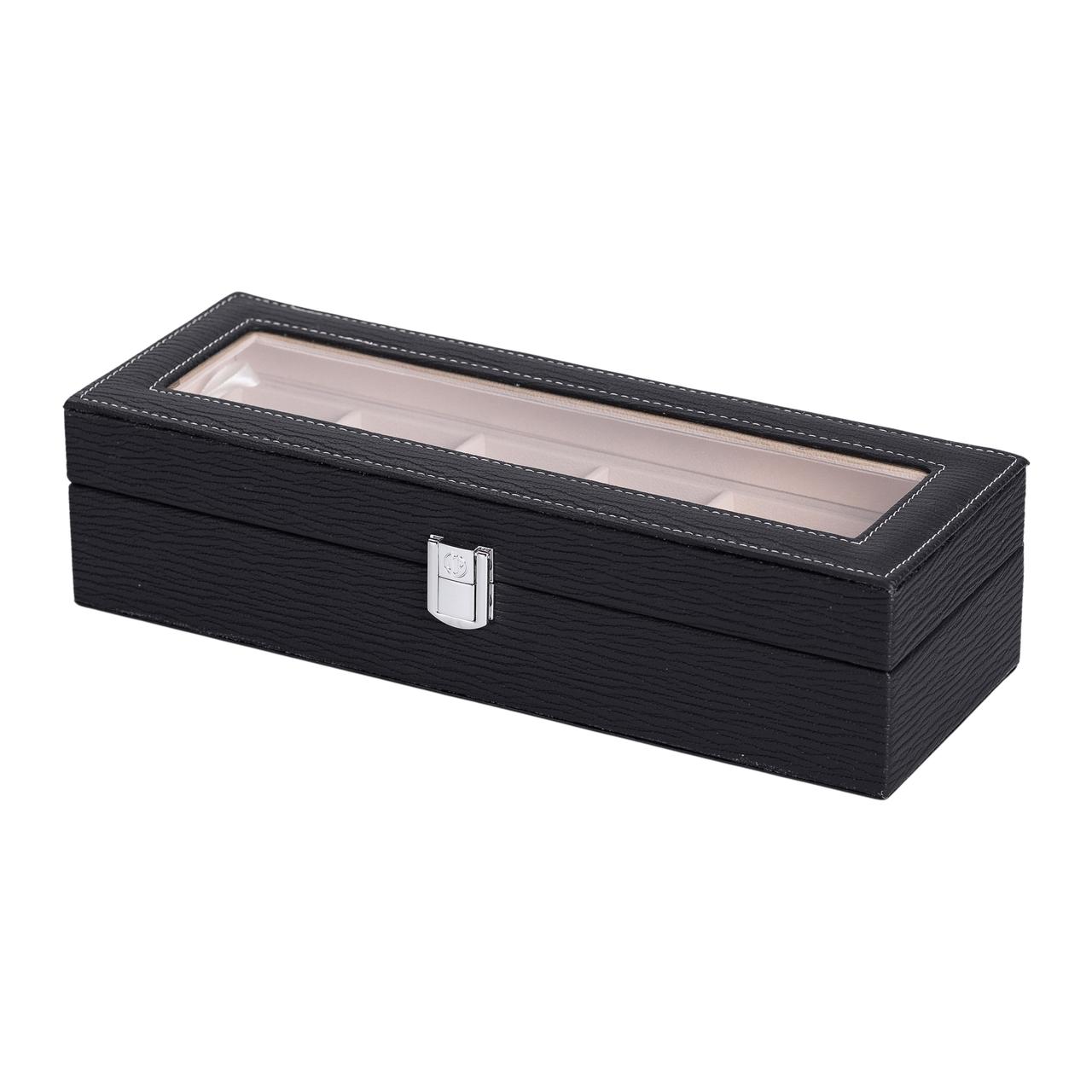 Скринька для прикрас із еко шкіри 31×11×8 см органайзер для ювелірних виробів