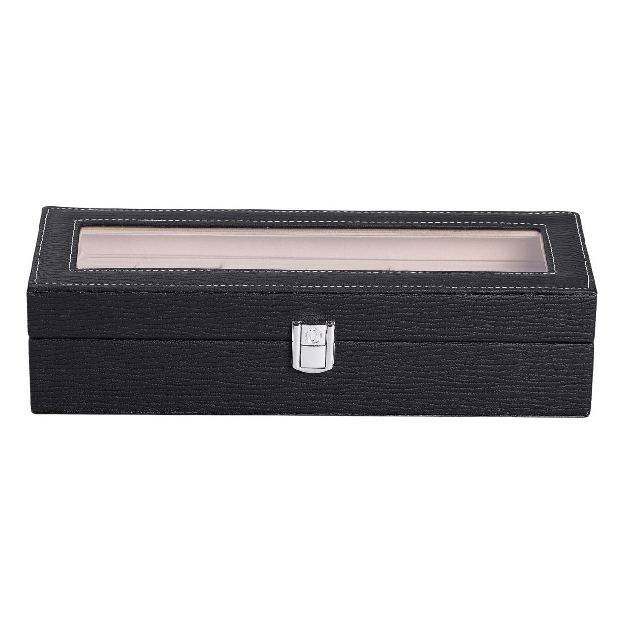 Скринька для прикрас із еко шкіри 31×11×8 см органайзер для ювелірних виробів