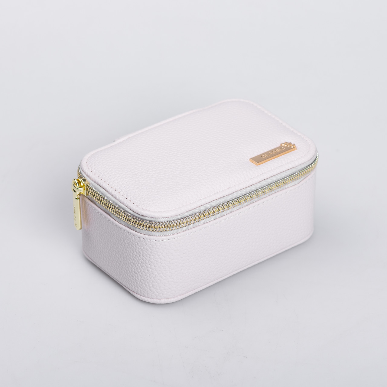 Скринька для прикрас з еко шкіри на блискавці міні органайзер для ювелірних виробів