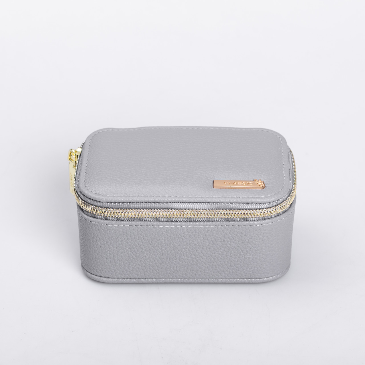 Скринька для прикрас з еко шкіри на блискавці міні органайзер для ювелірних виробів