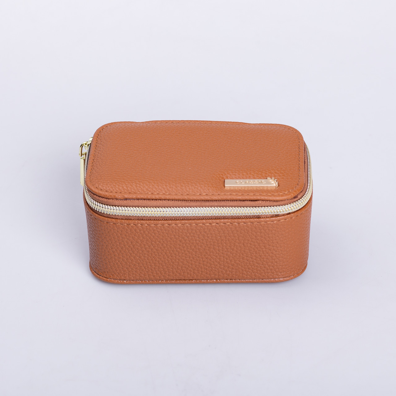 Скринька для прикрас з еко шкіри на блискавці міні органайзер для ювелірних виробів