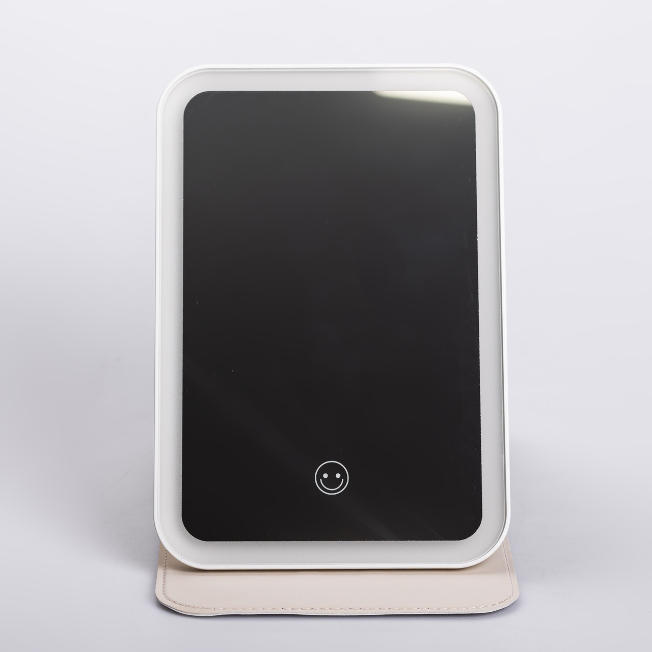 Дзеркало з лед підсвічуванням настільне складне 19.5х13.5 см косметичне для макіяжу