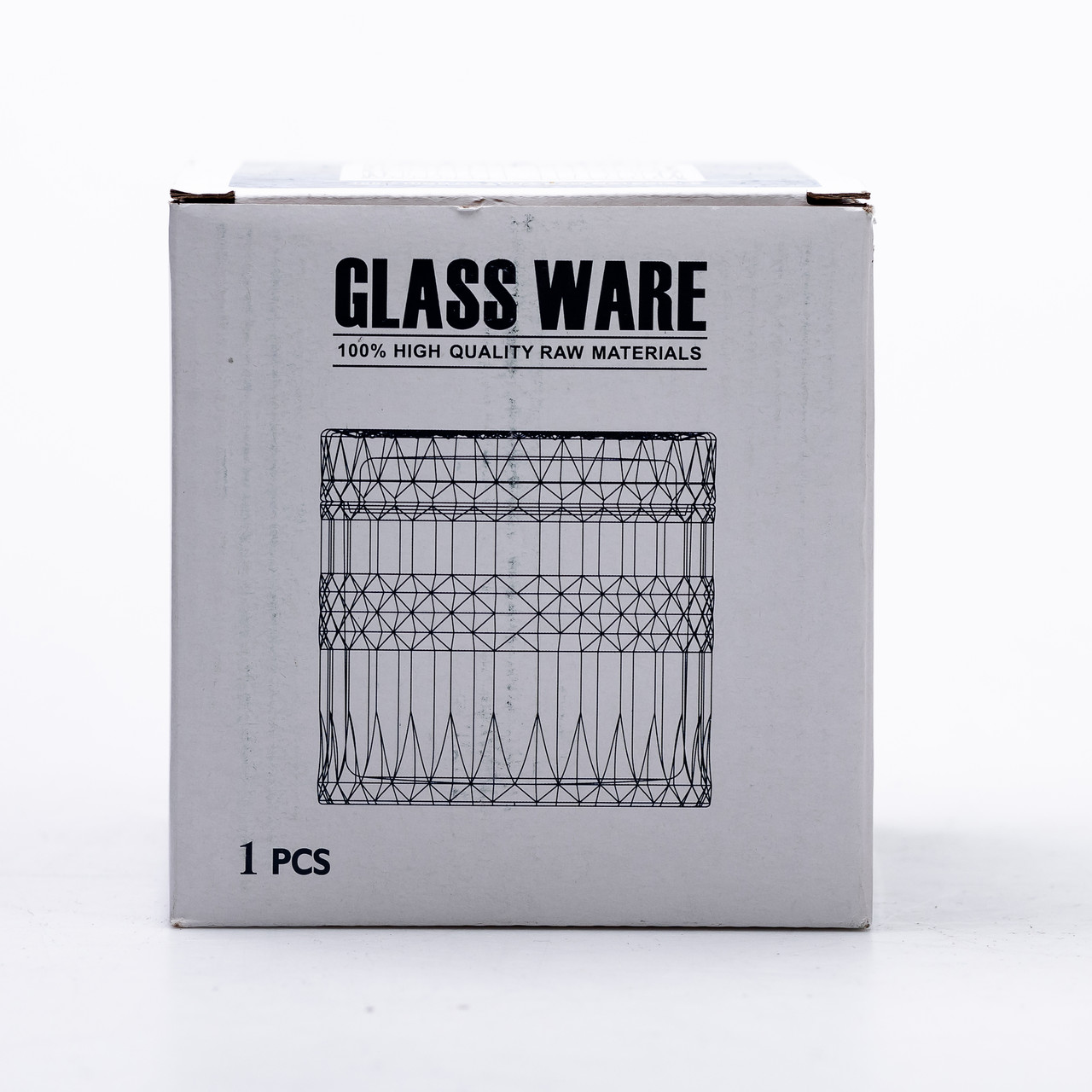 Цукерниця з кришкою Ø 9.5 см ваза цукерниця кругла скляна