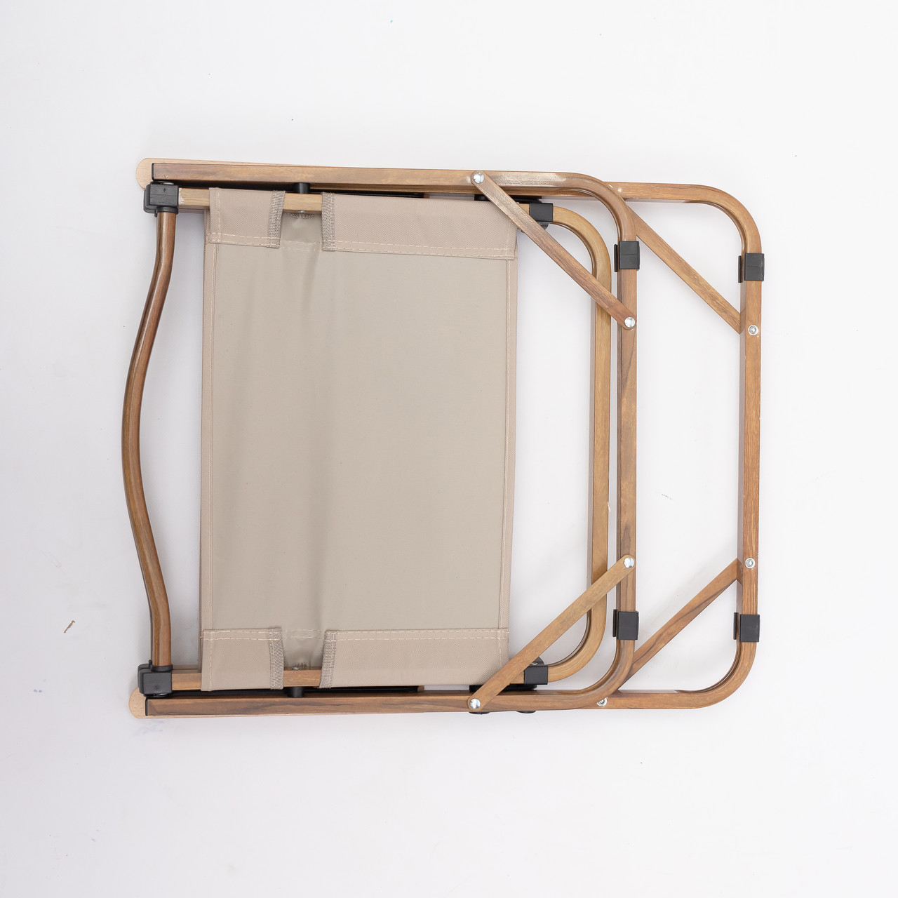 Крісло розкладне туристичне 50×51×64 см крісло складне для пікніка на природу Бежеве