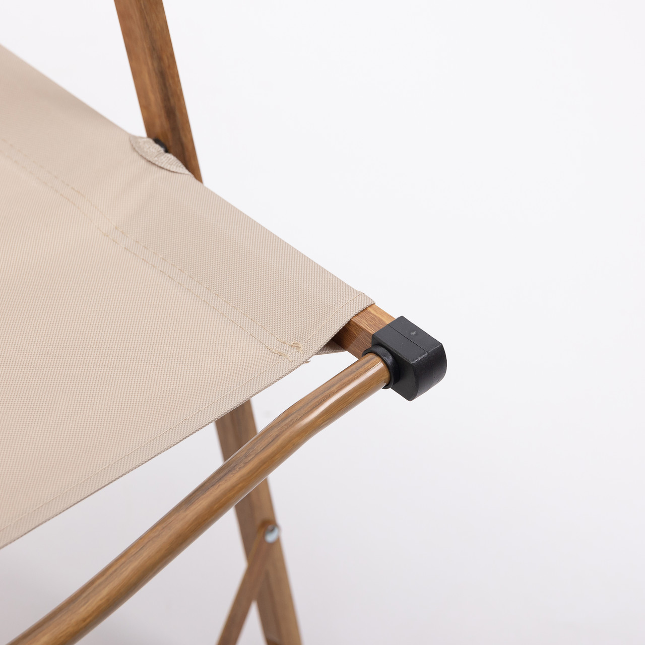 Крісло розкладне туристичне 52×53×77 см крісло складне для кемпінгу на природу Бежеве