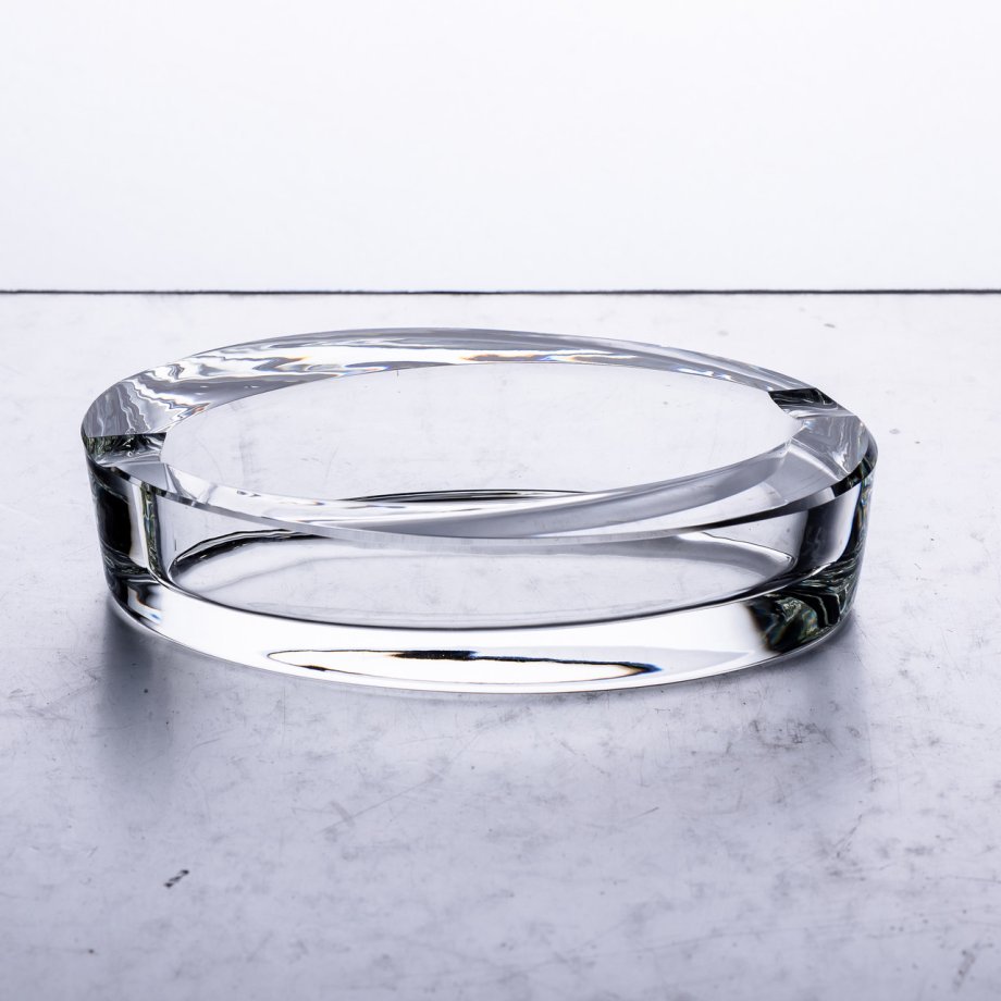 Скляна попільничка для сигарет 13х7.5х2.5 см попільничка декоративна настільна