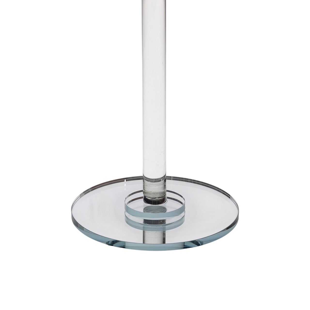 Тортівниця скляна на високій ніжці 30×60 см кругла підставка для торта, капкейків