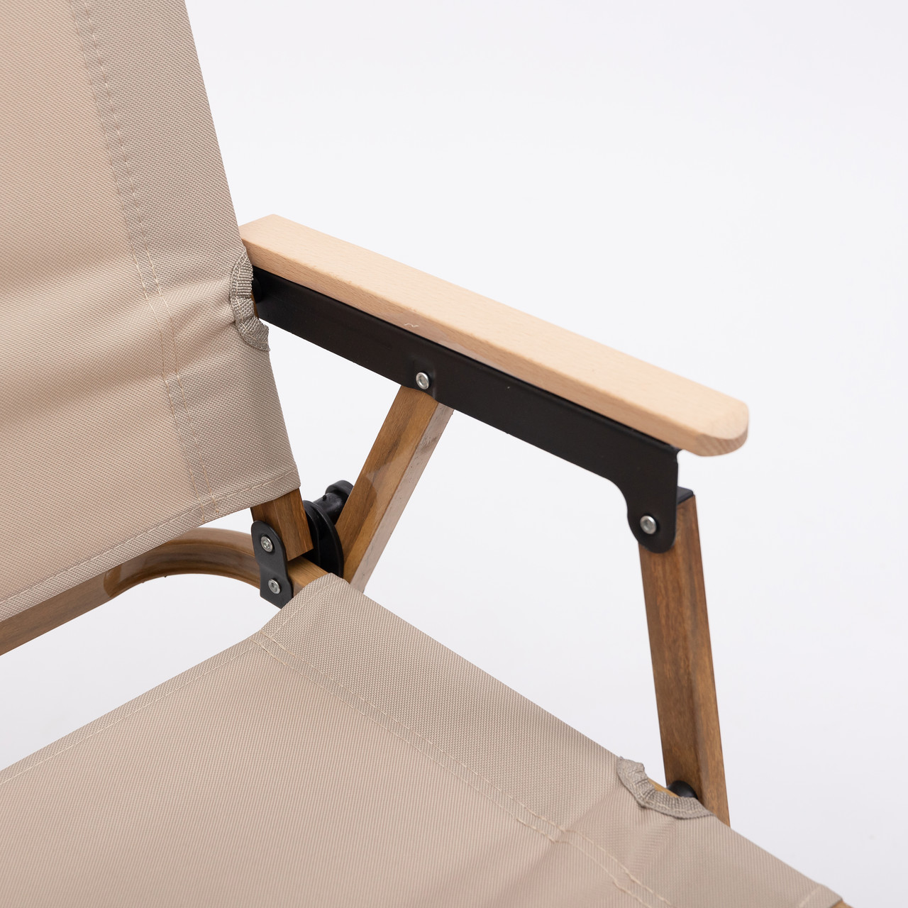 Крісло розкладне туристичне 50×51×64 см крісло складне для пікніка на природу Бежеве