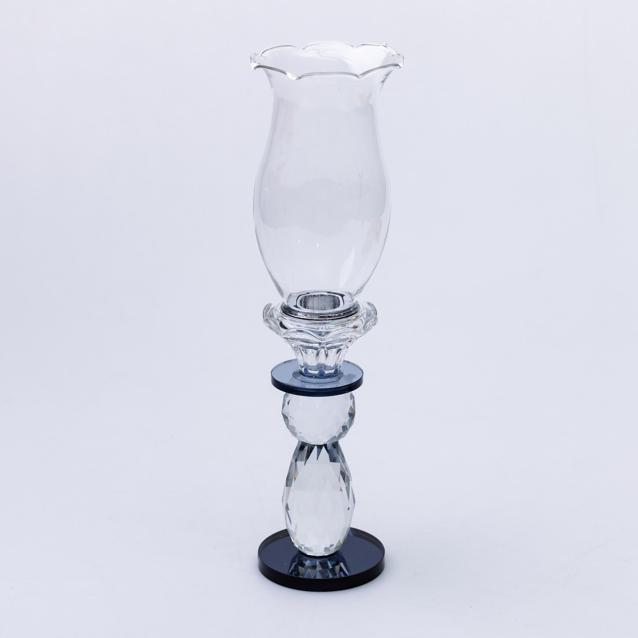 Підсвічник скляний 7×9 см підсвічник декоративний келих на ніжці