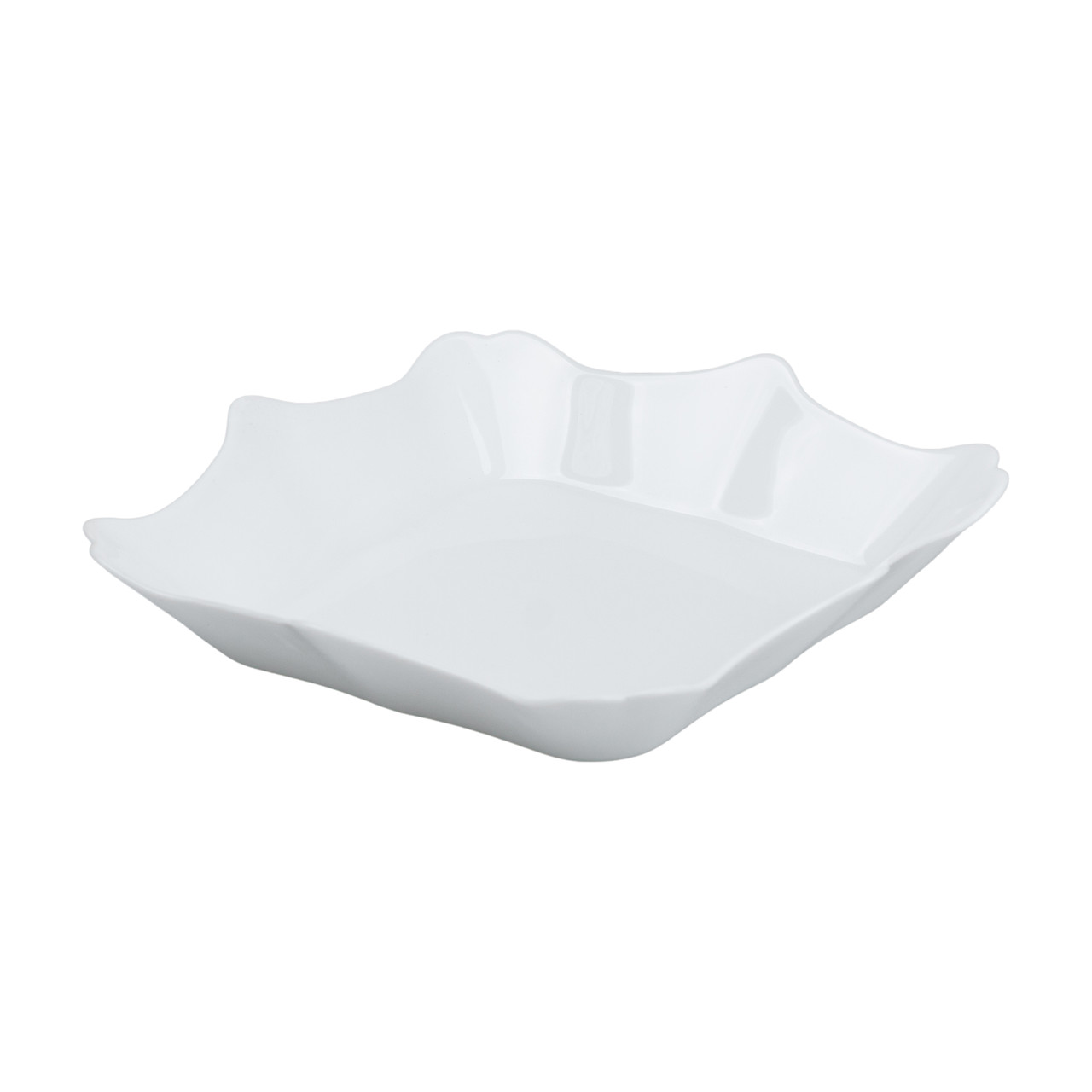 Столовий сервіз тарілок на 6 персон керамічний, білий