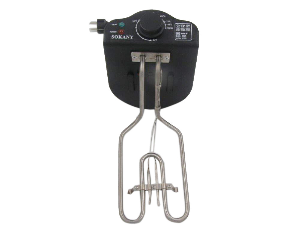 Фритюрниця професійна Sokany WJ800 на 3.5 літра, 2000 Вт, 2000 Вт