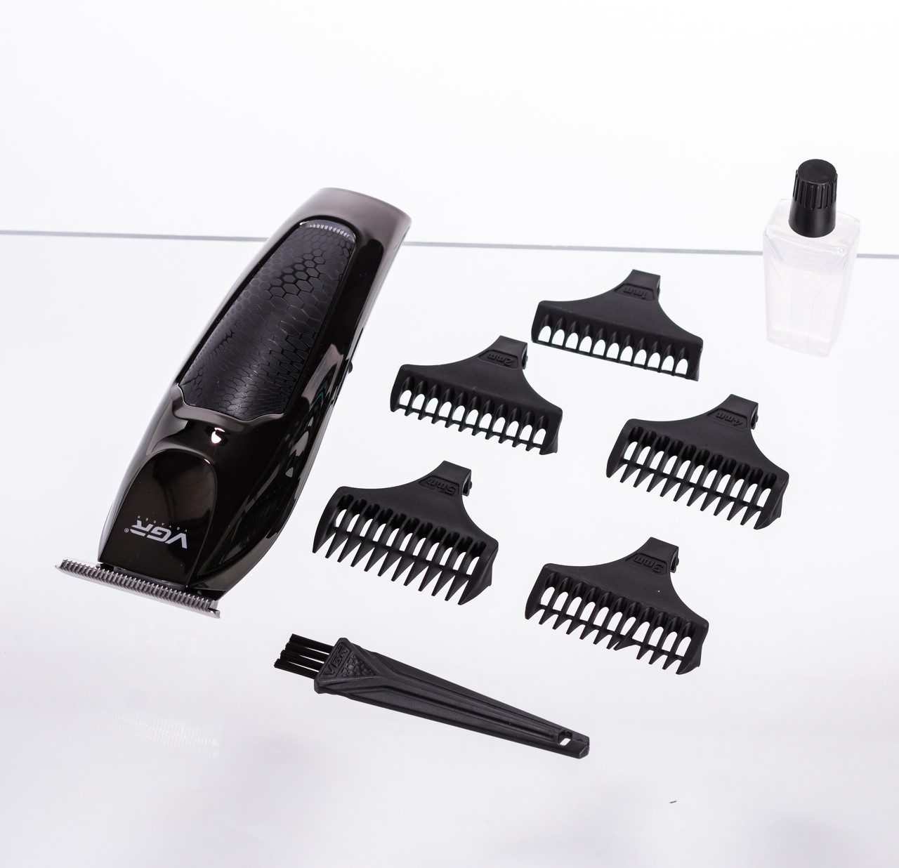 Бездротова машинка для стрижки волосся Чорний VGR V-030