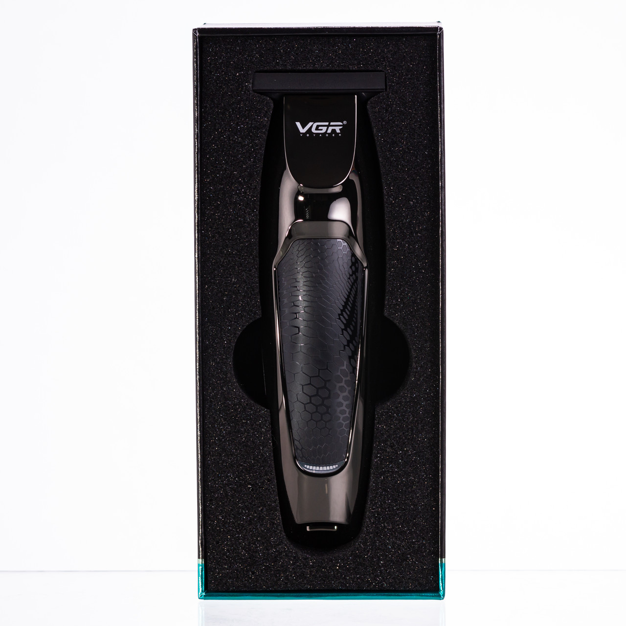 Бездротова машинка для стрижки волосся Чорний VGR V-030