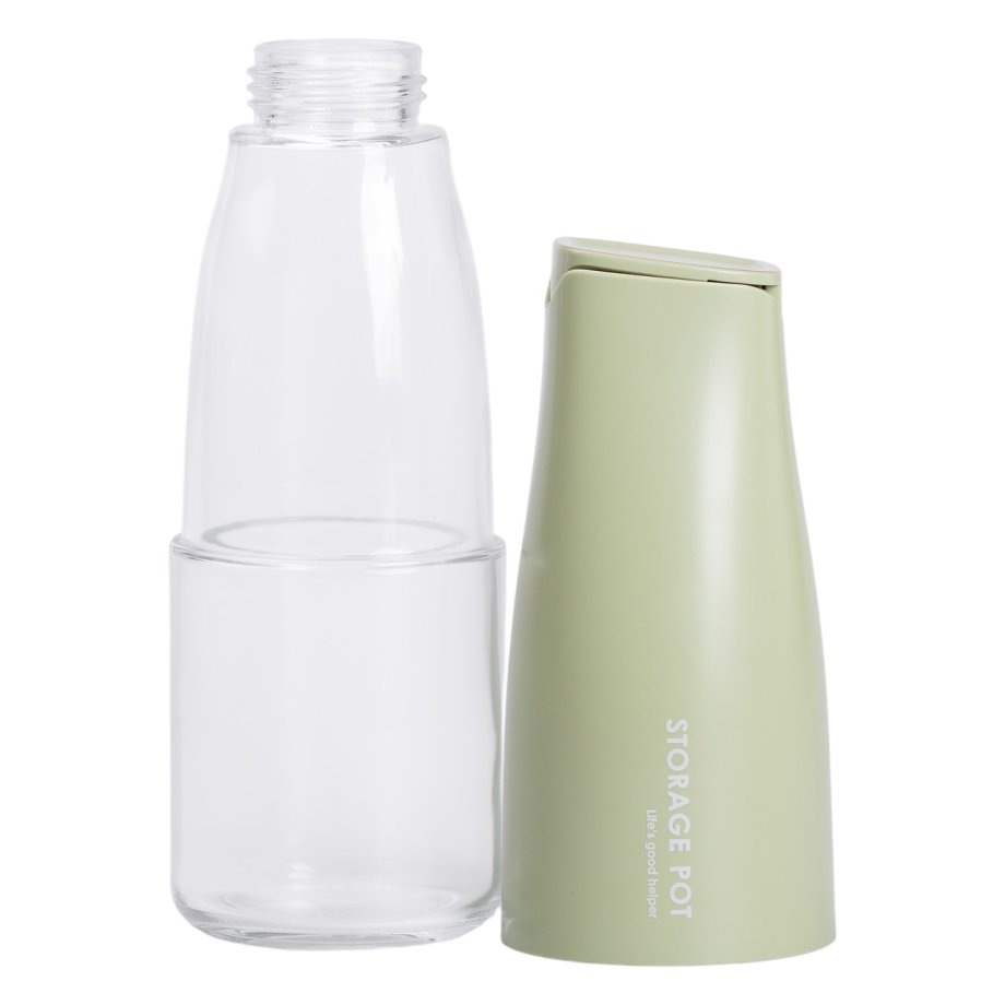 Пляшка для соняшникової олії з гравітаційною кришкою 500 мл пляшка для олії з дозатором Зелений HP-34-9GR