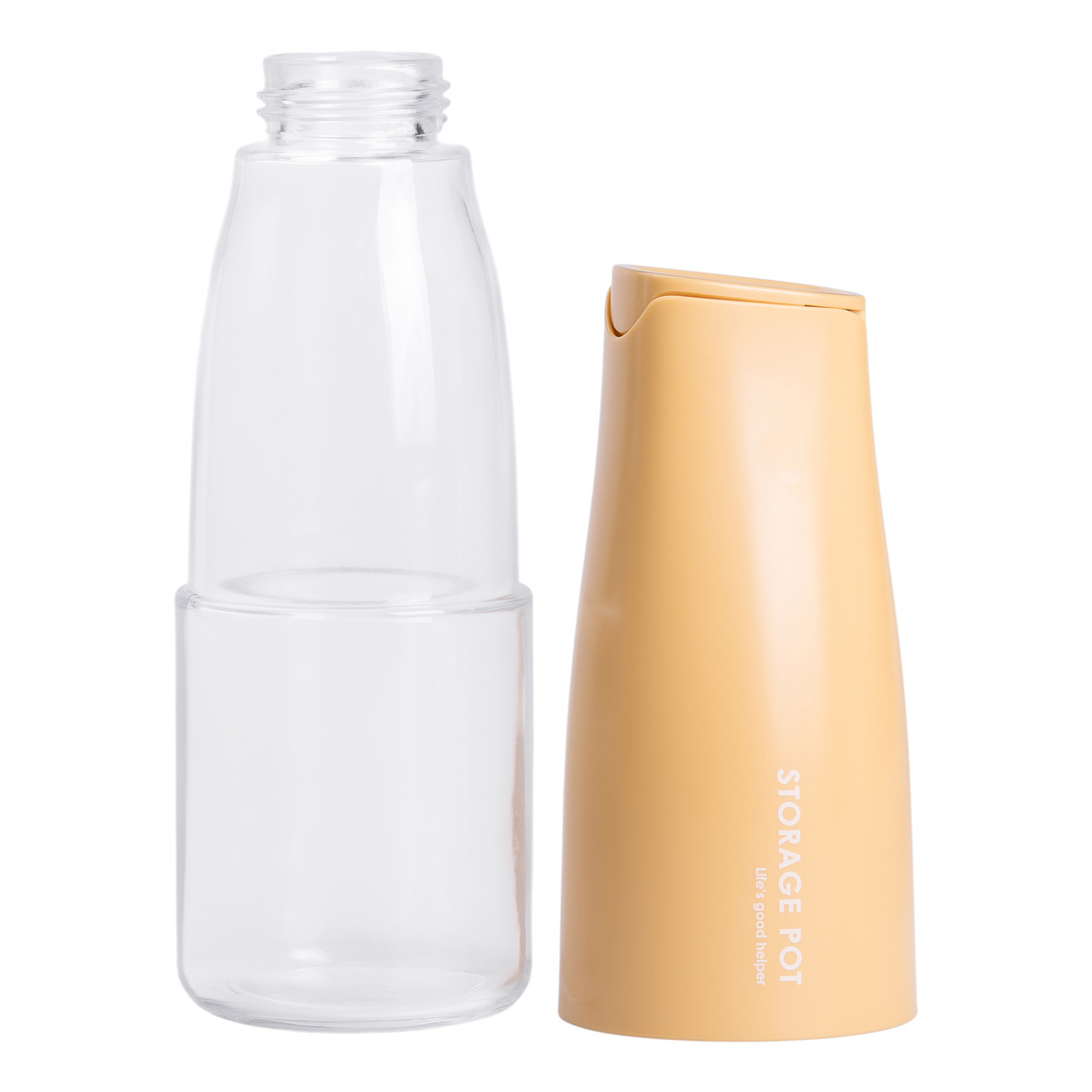 Пляшка для соняшникової олії з гравітаційною кришкою 500 мл пляшка для олії з дозатором Жовтий HP-34-9Y