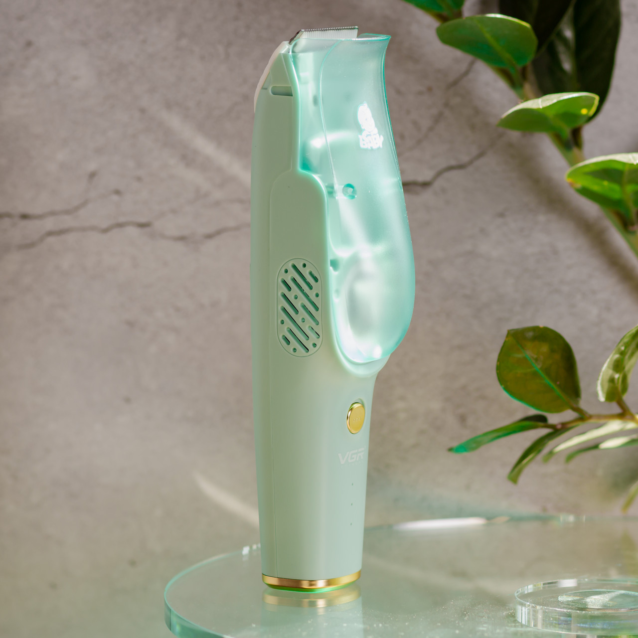 Дитяча машинка для стрижки волосся з насадками тиха акумуляторна бездротова VGR V-151