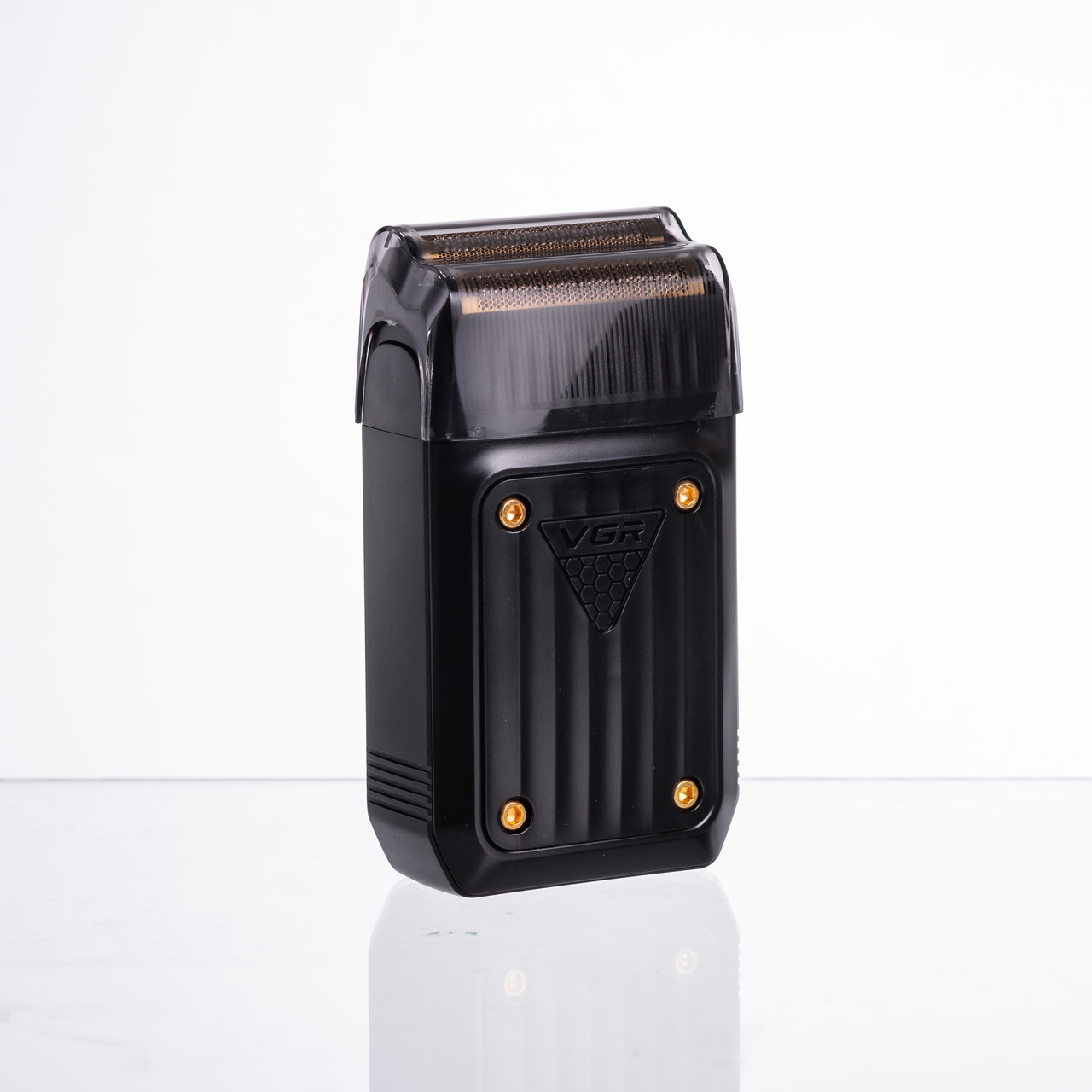 Електробритва чоловіча шейвер з подвійним лезом та LED-дисплеєм VGR V-363